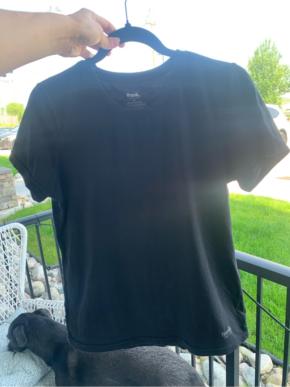 ⭐️3 for $15⭐️ Frank & Oak Black Cotton Short Sleeve T-shirt